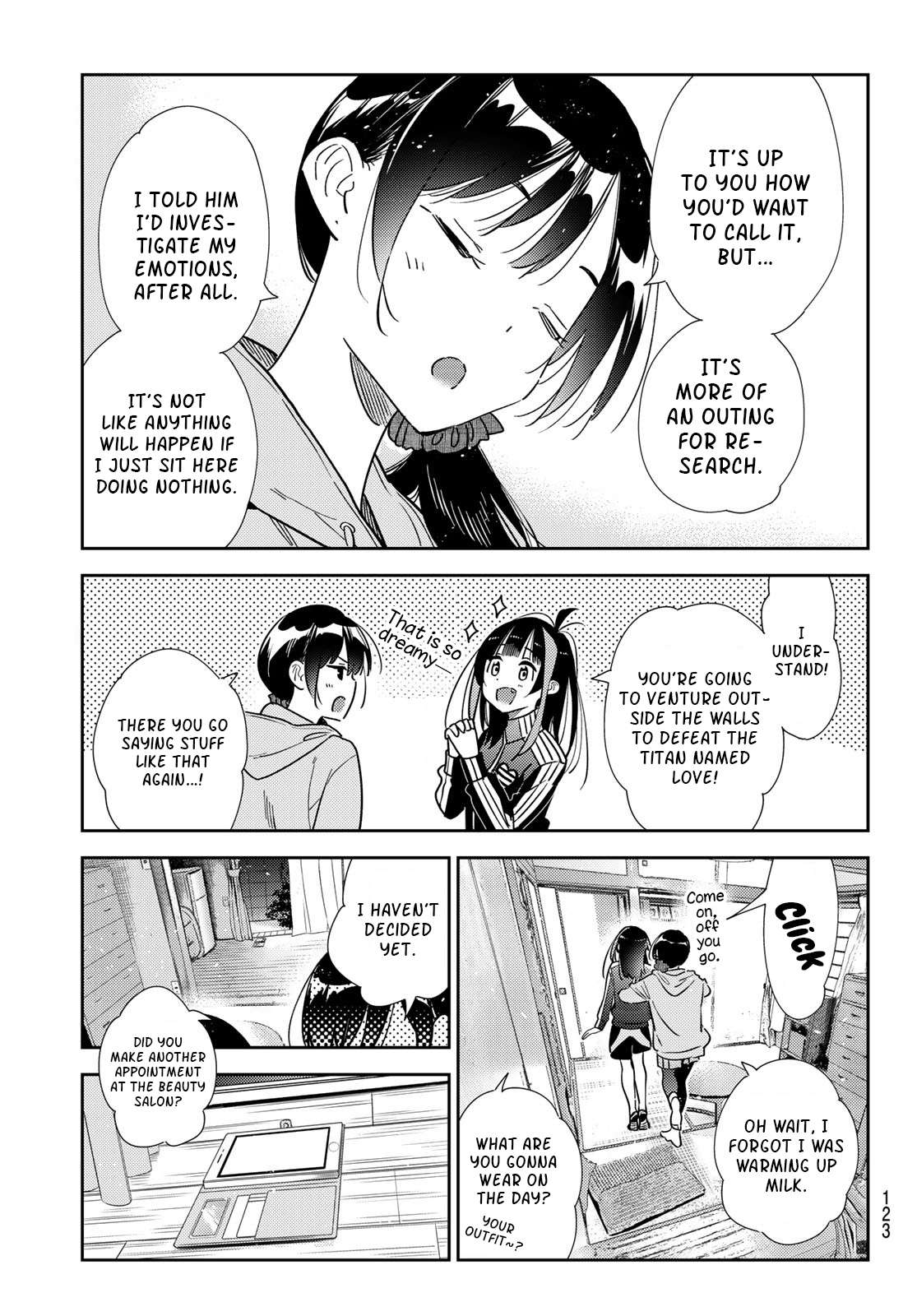 Rent a Girlfriend, Chapter 317 image 19